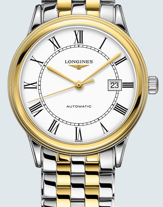 Longines L49843217 женские часы застежка крупным планом